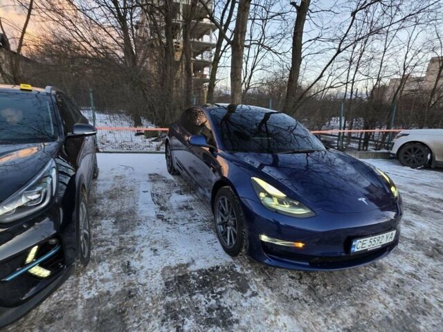 Синий Тесла Модель 3, объемом двигателя 0 л и пробегом 133 тыс. км за 17400 $, фото 1 на Automoto.ua
