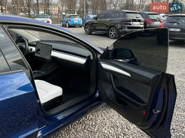 Синий Тесла Модель 3, объемом двигателя 0 л и пробегом 69 тыс. км за 21500 $, фото 13 на Automoto.ua