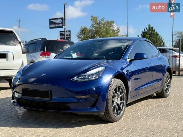 Синий Тесла Модель 3, объемом двигателя 0 л и пробегом 74 тыс. км за 18799 $, фото 2 на Automoto.ua