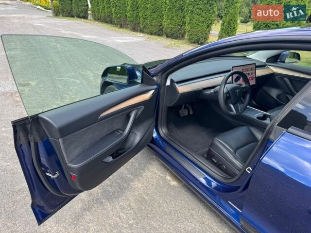 Синій Тесла Модель 3, об'ємом двигуна 0 л та пробігом 79 тис. км за 21800 $, фото 58 на Automoto.ua