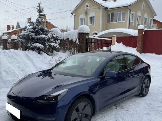 Синий Тесла Модель 3, объемом двигателя 0 л и пробегом 96 тыс. км за 14000 $, фото 2 на Automoto.ua