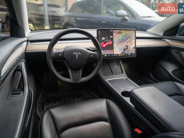 Синий Тесла Модель 3, объемом двигателя 0 л и пробегом 103 тыс. км за 20900 $, фото 16 на Automoto.ua