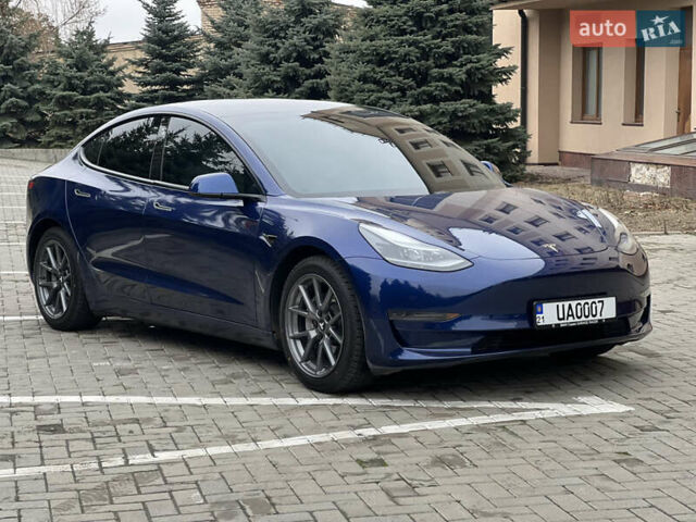 Синий Тесла Модель 3, объемом двигателя 0 л и пробегом 75 тыс. км за 20000 $, фото 1 на Automoto.ua