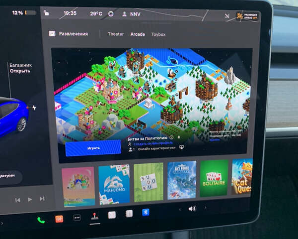 Синій Тесла Модель 3, об'ємом двигуна 0 л та пробігом 81 тис. км за 24999 $, фото 49 на Automoto.ua