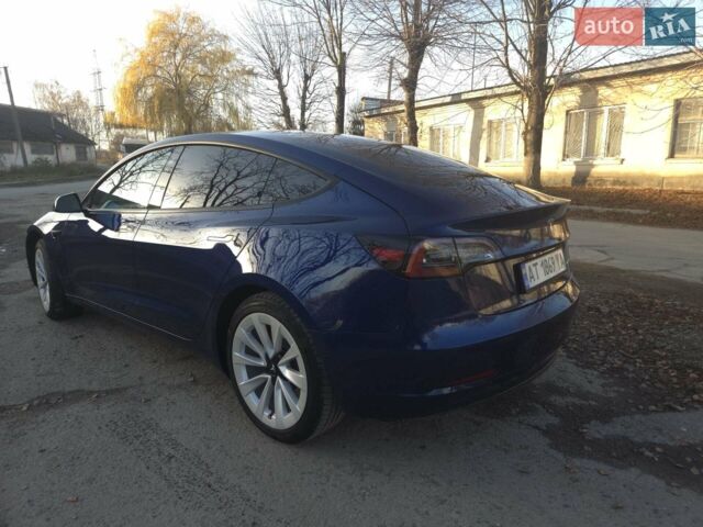 Синій Тесла Модель 3, об'ємом двигуна 0 л та пробігом 64 тис. км за 21000 $, фото 2 на Automoto.ua
