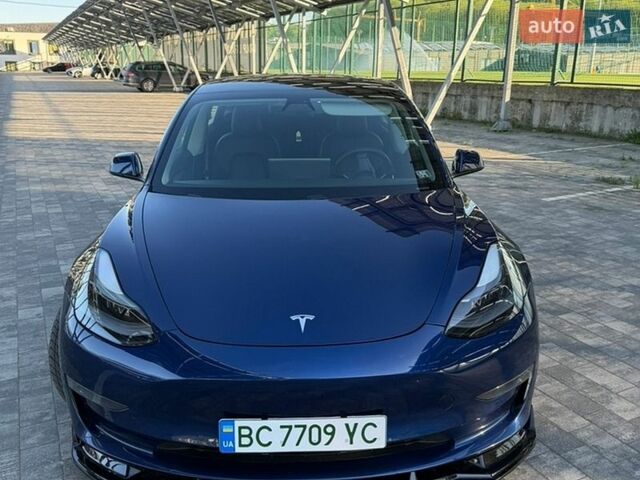 Синий Тесла Модель 3, объемом двигателя 0 л и пробегом 75 тыс. км за 19900 $, фото 13 на Automoto.ua