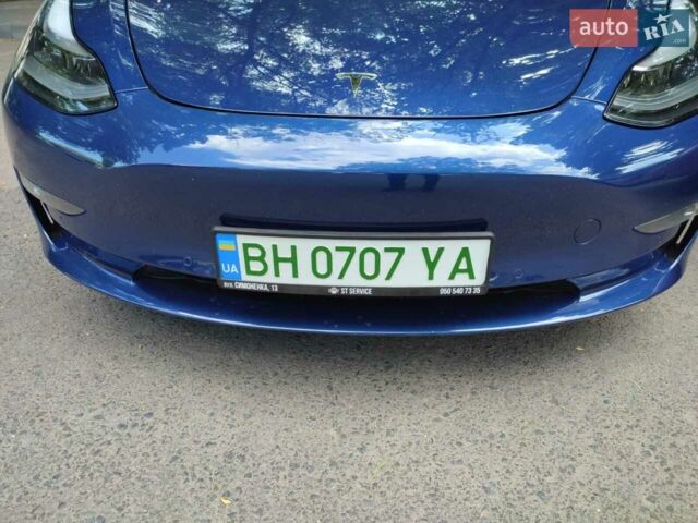 Синій Тесла Модель 3, об'ємом двигуна 0 л та пробігом 36 тис. км за 25300 $, фото 1 на Automoto.ua