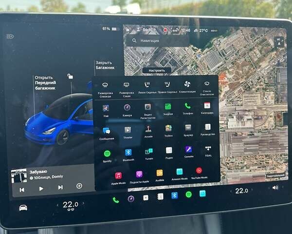 Синий Тесла Модель 3, объемом двигателя 0 л и пробегом 90 тыс. км за 29999 $, фото 14 на Automoto.ua