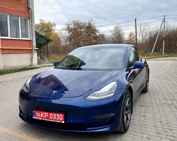 Синий Тесла Модель 3, объемом двигателя 0 л и пробегом 93 тыс. км за 18500 $, фото 6 на Automoto.ua