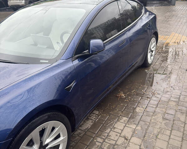 Синий Тесла Модель 3, объемом двигателя 0 л и пробегом 83 тыс. км за 19000 $, фото 3 на Automoto.ua