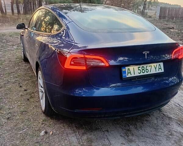 Тесла Модель 3 2021 в Ирпене на Automoto.ua Синий Тесла Модель 3, объемом двигателя 0 л и пробегом 21 тыс. км за 18500 $, фото 6 на Automoto.ua