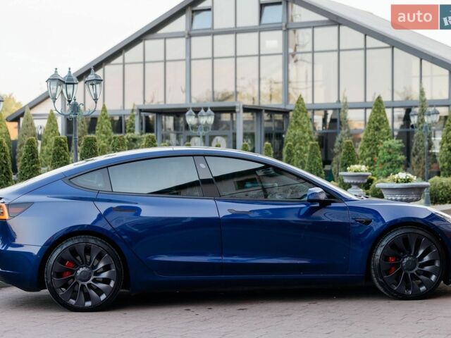 Синій Тесла Модель 3, об'ємом двигуна 0 л та пробігом 3 тис. км за 24000 $, фото 8 на Automoto.ua