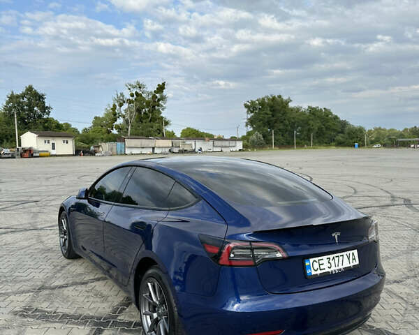 Синий Тесла Модель 3, объемом двигателя 0 л и пробегом 50 тыс. км за 18000 $, фото 4 на Automoto.ua