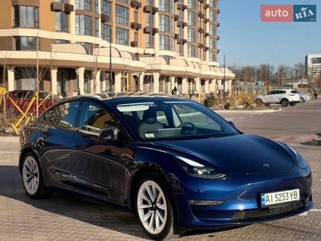 Синій Тесла Модель 3, об'ємом двигуна 0 л та пробігом 36 тис. км за 20999 $, фото 1 на Automoto.ua