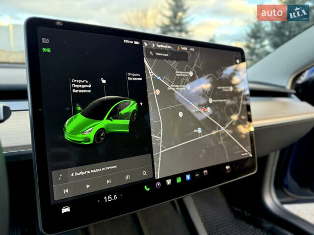 Синий Тесла Модель 3, объемом двигателя 0 л и пробегом 76 тыс. км за 19500 $, фото 26 на Automoto.ua