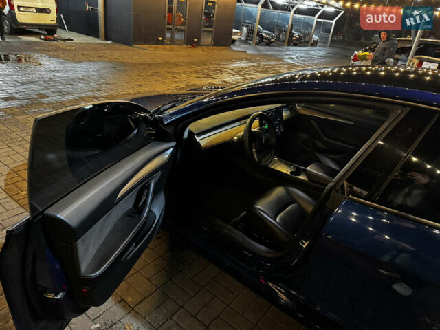 Синий Тесла Модель 3, объемом двигателя 0 л и пробегом 76 тыс. км за 19000 $, фото 7 на Automoto.ua