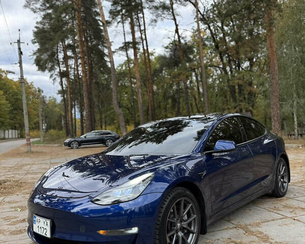 Тесла Модель 3 2021 в Полтаве на Automoto.ua Синий Тесла Модель 3, объемом двигателя 0 л и пробегом 79 тыс. км за 21999 $, фото 7 на Automoto.ua