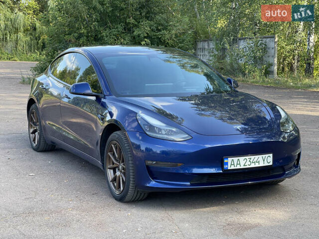 Синий Тесла Модель 3, объемом двигателя 0 л и пробегом 87 тыс. км за 24999 $, фото 4 на Automoto.ua