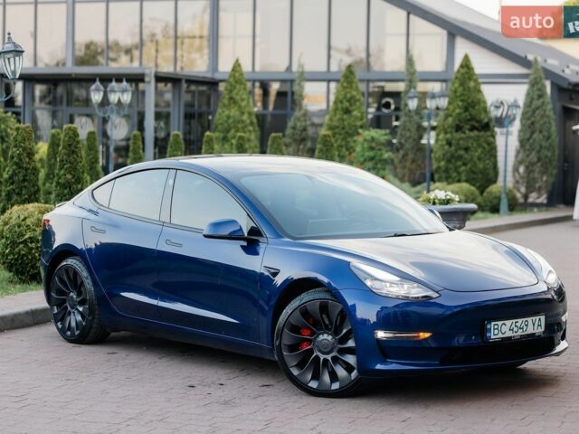 Синій Тесла Модель 3, об'ємом двигуна 0 л та пробігом 3 тис. км за 24000 $, фото 5 на Automoto.ua