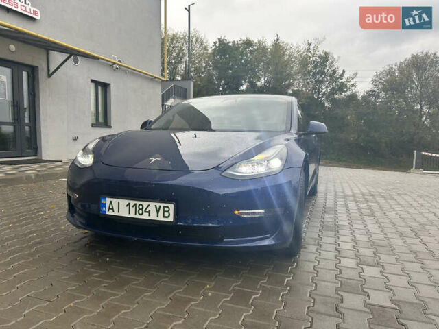 Синій Тесла Модель 3, об'ємом двигуна 0 л та пробігом 64 тис. км за 21500 $, фото 1 на Automoto.ua