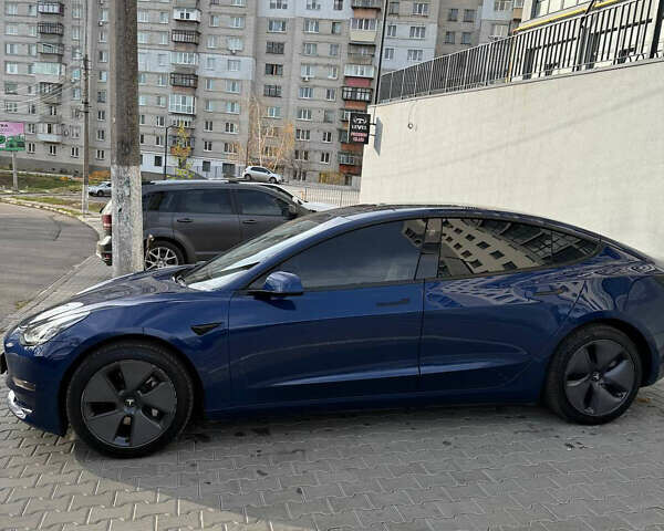 Синий Тесла Модель 3, объемом двигателя 0 л и пробегом 65 тыс. км за 21100 $, фото 17 на Automoto.ua