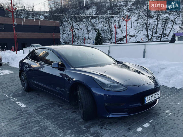 Синій Тесла Модель 3, об'ємом двигуна 0 л та пробігом 56 тис. км за 25000 $, фото 1 на Automoto.ua