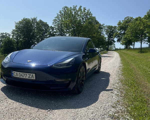 Синій Тесла Модель 3, об'ємом двигуна 0 л та пробігом 106 тис. км за 22000 $, фото 3 на Automoto.ua