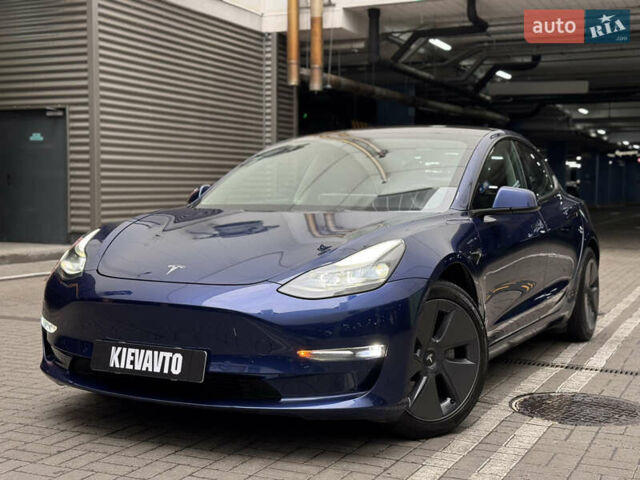 Синій Тесла Модель 3, об'ємом двигуна 0 л та пробігом 37 тис. км за 23500 $, фото 1 на Automoto.ua