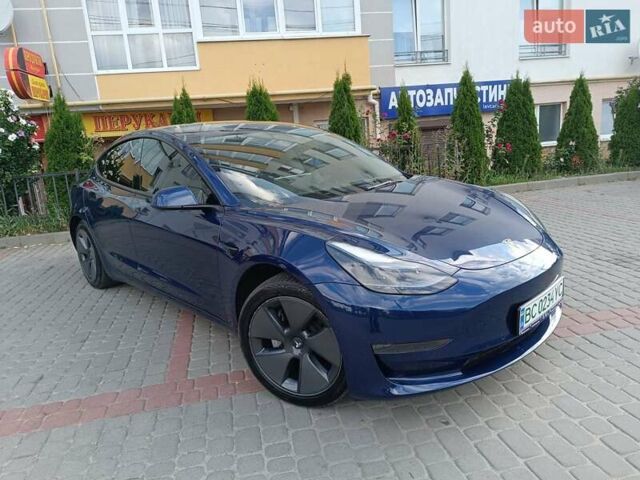Синій Тесла Модель 3, об'ємом двигуна 0 л та пробігом 37 тис. км за 24449 $, фото 3 на Automoto.ua