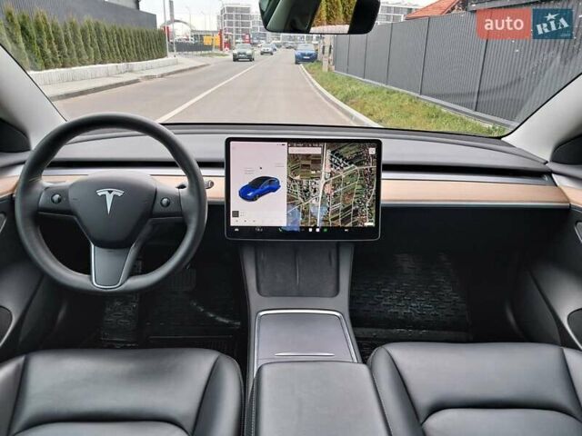 Синий Тесла Модель 3, объемом двигателя 0 л и пробегом 67 тыс. км за 21500 $, фото 12 на Automoto.ua