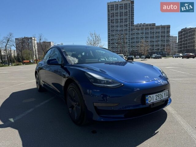 Синій Тесла Модель 3, об'ємом двигуна 0 л та пробігом 60 тис. км за 23000 $, фото 2 на Automoto.ua