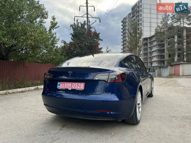 Синій Тесла Модель 3, об'ємом двигуна 0 л та пробігом 103 тис. км за 21000 $, фото 3 на Automoto.ua