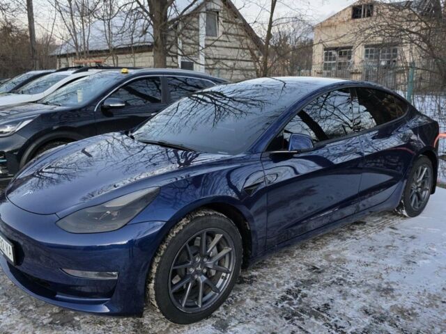 Синий Тесла Модель 3, объемом двигателя 0 л и пробегом 133 тыс. км за 17400 $, фото 2 на Automoto.ua
