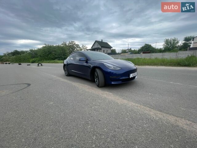 Синій Тесла Модель 3, об'ємом двигуна 0 л та пробігом 48 тис. км за 23000 $, фото 2 на Automoto.ua