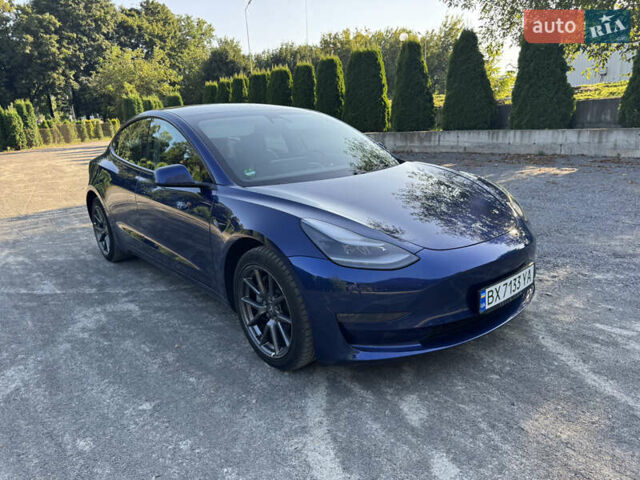 Синій Тесла Модель 3, об'ємом двигуна 0 л та пробігом 76 тис. км за 21900 $, фото 1 на Automoto.ua
