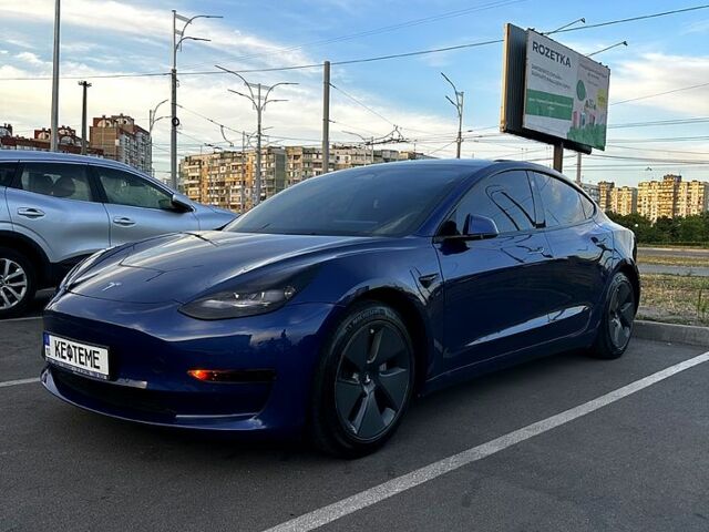 Синій Тесла Модель 3, об'ємом двигуна 0.24 л та пробігом 73 тис. км за 22500 $, фото 2 на Automoto.ua
