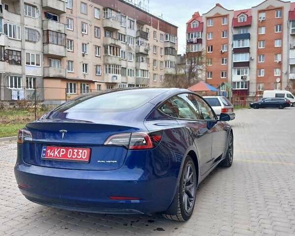 Синий Тесла Модель 3, объемом двигателя 0 л и пробегом 93 тыс. км за 18500 $, фото 12 на Automoto.ua