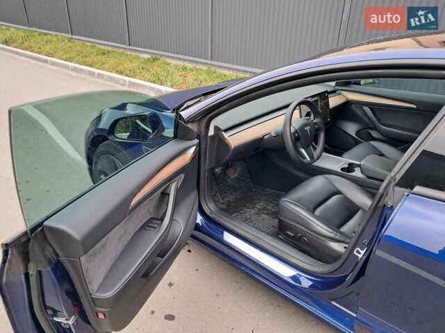 Синий Тесла Модель 3, объемом двигателя 0 л и пробегом 67 тыс. км за 21500 $, фото 10 на Automoto.ua