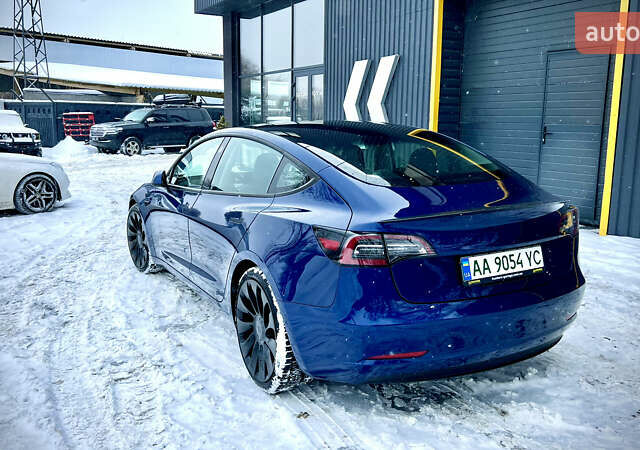 Синій Тесла Модель 3, об'ємом двигуна 0 л та пробігом 71 тис. км за 26000 $, фото 4 на Automoto.ua