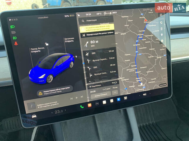 Синій Тесла Модель 3, об'ємом двигуна 0 л та пробігом 81 тис. км за 24999 $, фото 50 на Automoto.ua