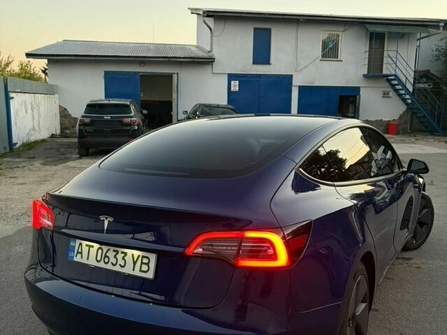 Синий Тесла Модель 3, объемом двигателя 0 л и пробегом 59 тыс. км за 16800 $, фото 3 на Automoto.ua