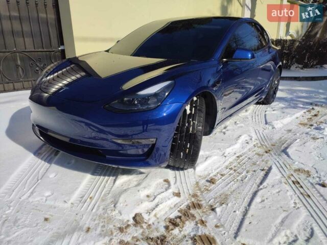 Синій Тесла Модель 3, об'ємом двигуна 0 л та пробігом 36 тис. км за 25300 $, фото 4 на Automoto.ua