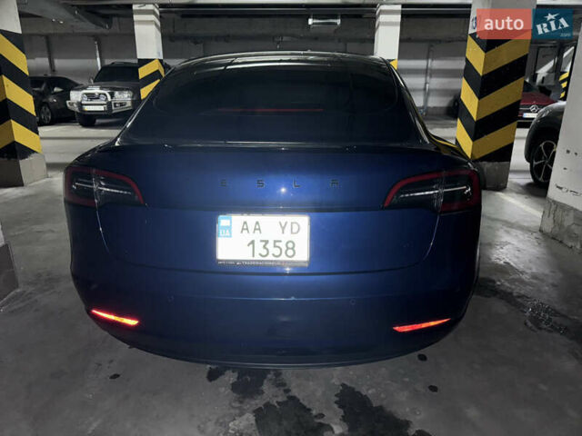 Синий Тесла Модель 3, объемом двигателя 0 л и пробегом 54 тыс. км за 22500 $, фото 8 на Automoto.ua