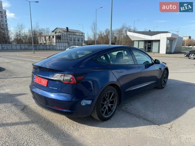 Синий Тесла Модель 3, объемом двигателя 0 л и пробегом 122 тыс. км за 19800 $, фото 5 на Automoto.ua