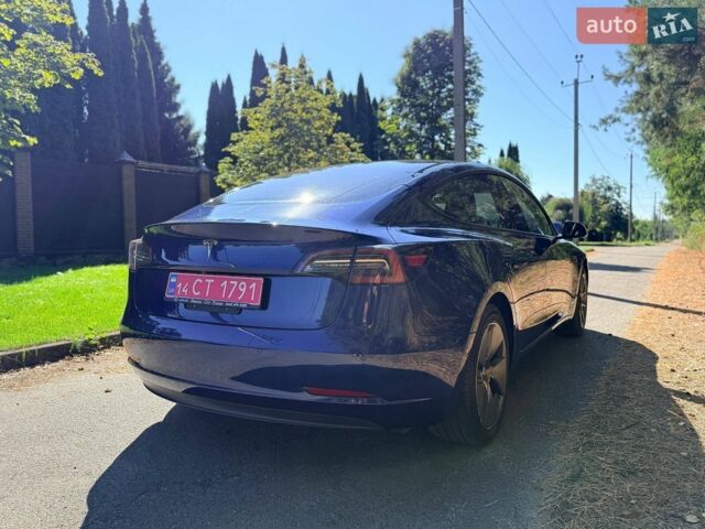 Синій Тесла Модель 3, об'ємом двигуна 0 л та пробігом 129 тис. км за 16900 $, фото 2 на Automoto.ua