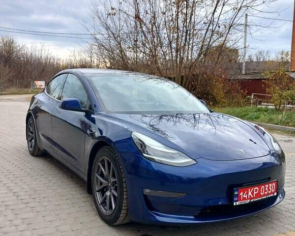 Синий Тесла Модель 3, объемом двигателя 0 л и пробегом 93 тыс. км за 18500 $, фото 15 на Automoto.ua