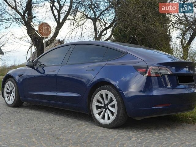 Синий Тесла Модель 3, объемом двигателя 0 л и пробегом 130 тыс. км за 16500 $, фото 5 на Automoto.ua