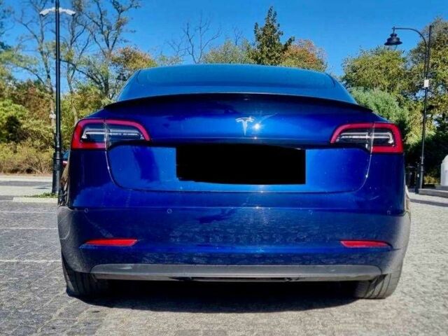 Синий Тесла Модель 3, объемом двигателя 0 л и пробегом 47 тыс. км за 13600 $, фото 3 на Automoto.ua