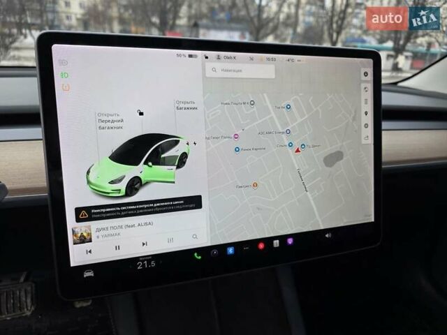 Синий Тесла Модель 3, объемом двигателя 0 л и пробегом 130 тыс. км за 17500 $, фото 8 на Automoto.ua