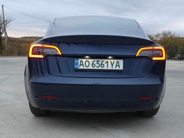 Синий Тесла Модель 3, объемом двигателя 0 л и пробегом 122 тыс. км за 16500 $, фото 2 на Automoto.ua